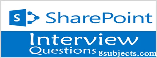 sharepoint interview questions