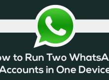 how to create multiple account in whatsapp