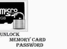 How to unlock sd card password