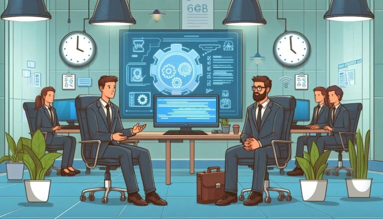 web developer interview questions in a corporate office environment