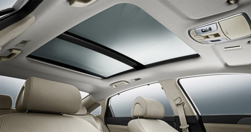 Panoramic Sunroof Airbag Details