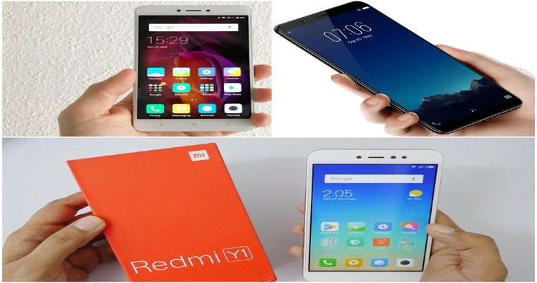 Redmi Note 5 vs Redmi Y1 vs Redmi Note 4