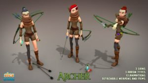 female-animation-character-3d-android-game