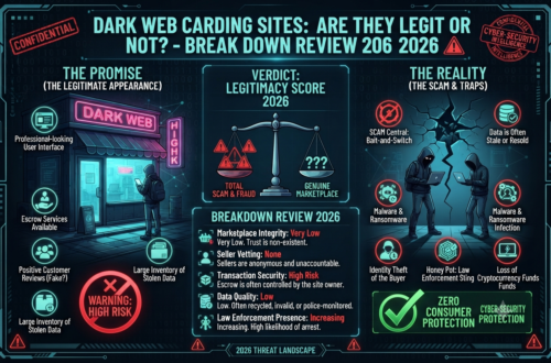 Dark Web Carding Sites Are Legit Or Not - Break Down Review 2026
