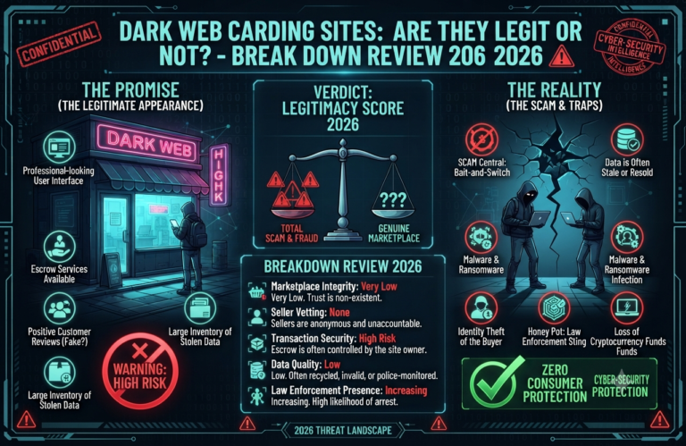 Dark Web Carding Sites Are Legit Or Not - Break Down Review 2026