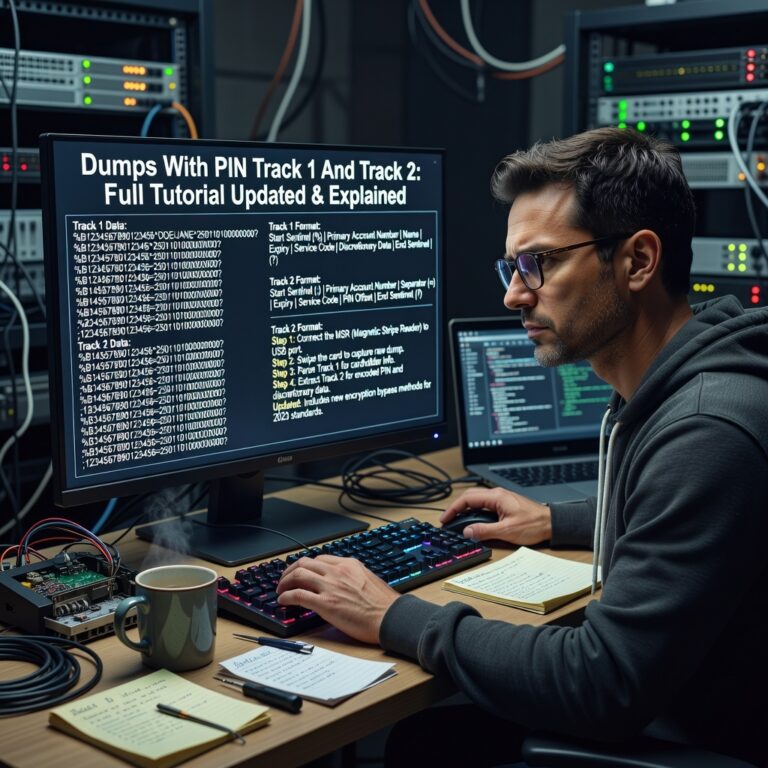 Dumps With PIN Track 1 And Track 2
