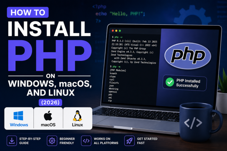 How to Install PHP on Windows